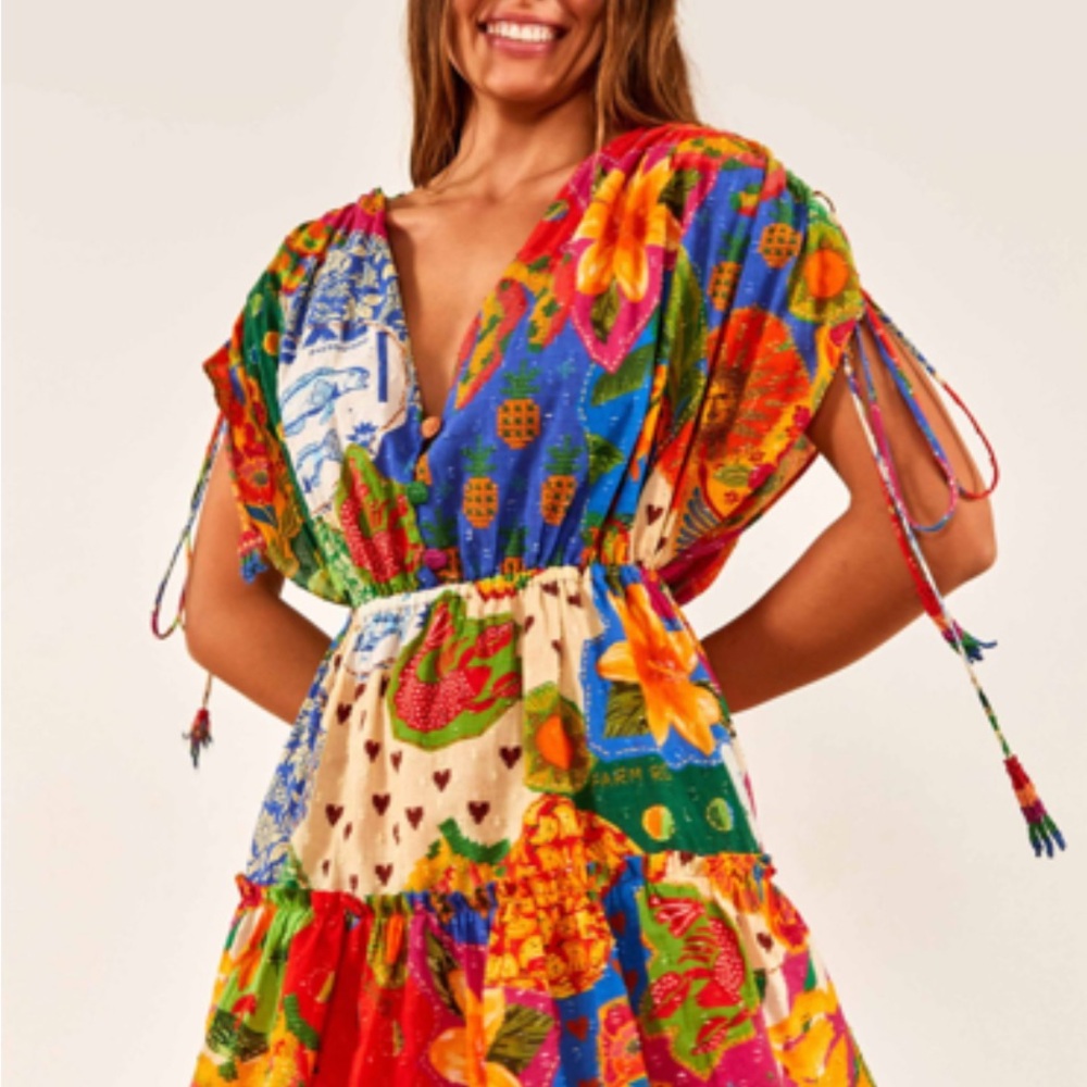 Farm Rio Sunny Mix Dress